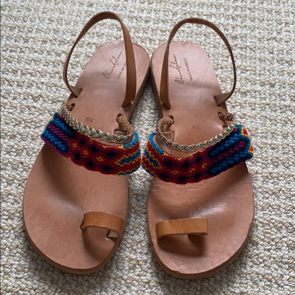 Strapped sandals